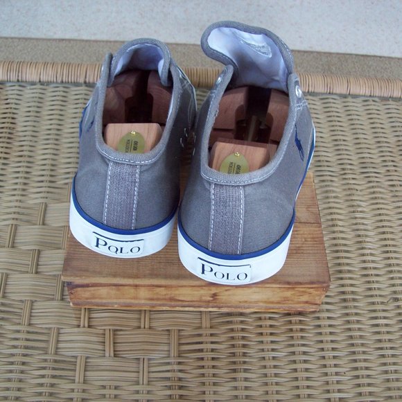 Polo Ralph Lauren Other - Polo Ralph Lauren Men Size 10.5 D Riverchase Authentic Original Canvas Sneakers
